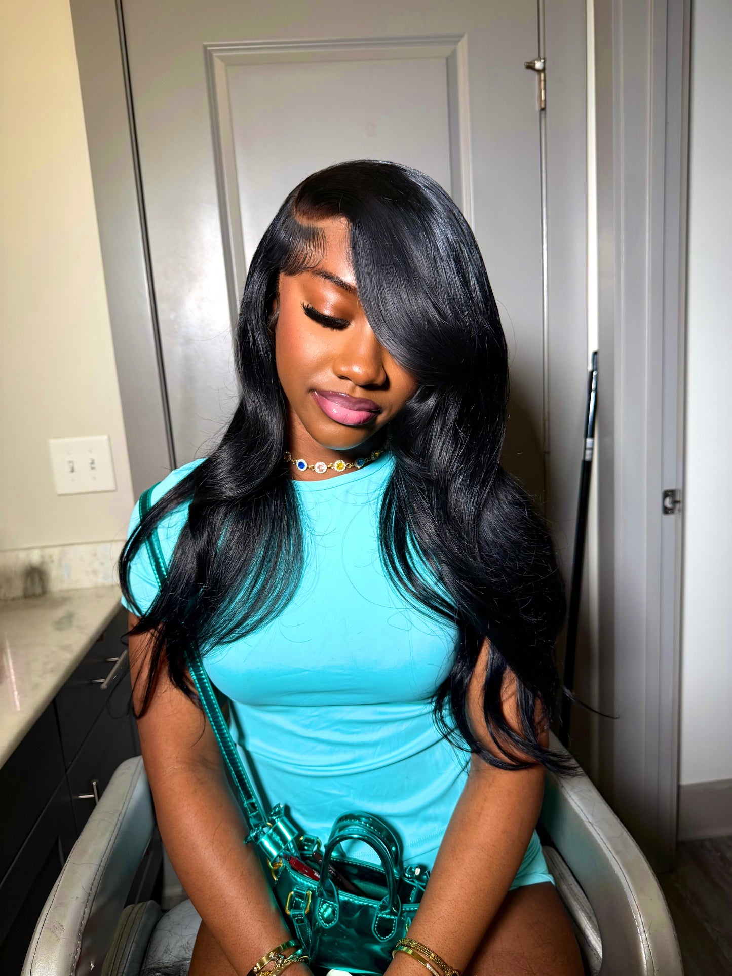 La Vie Gorgeous: Midnight Luxe – 16” HD 6x6 Closure + 3 Bundles