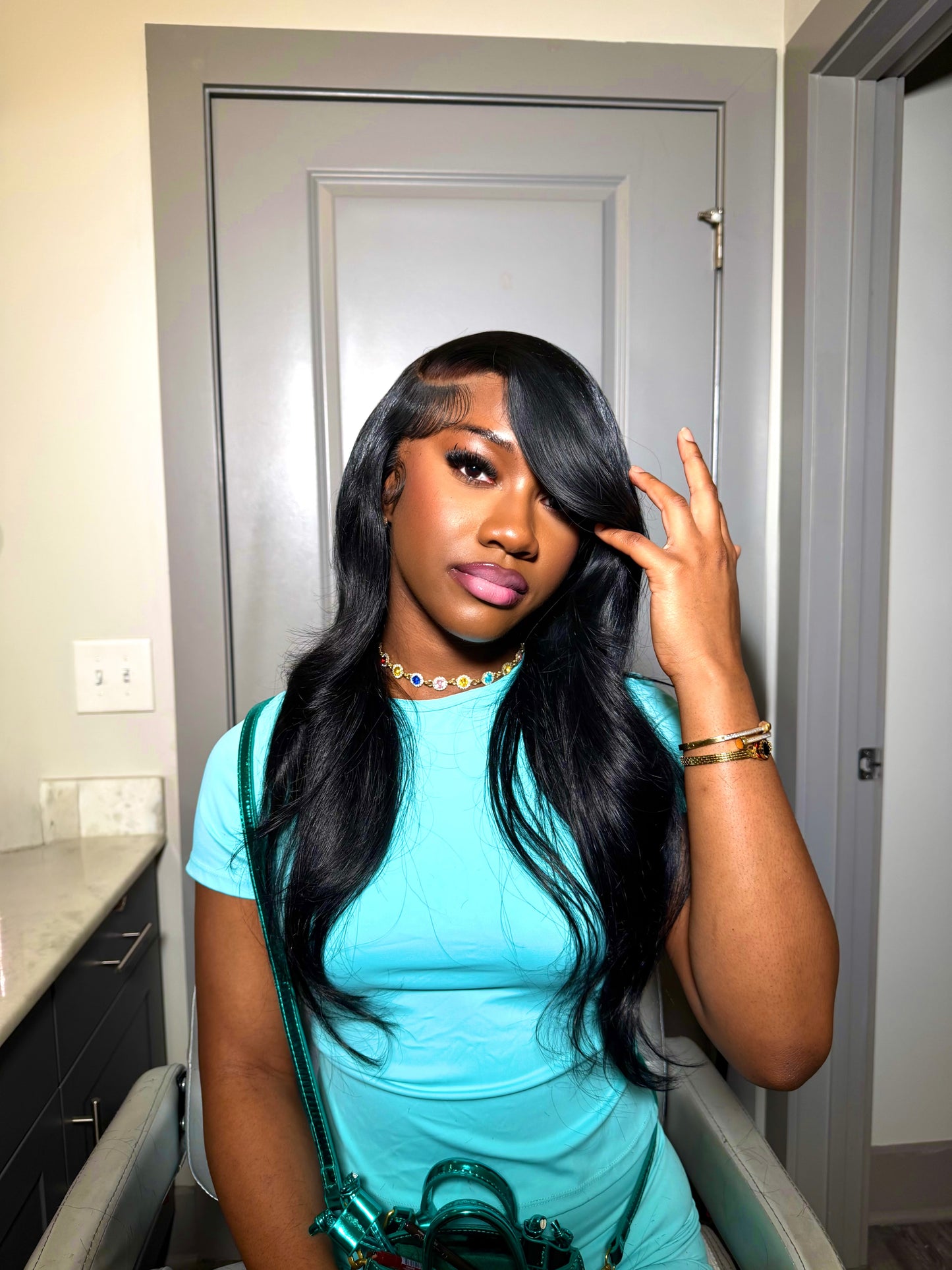 La Vie Gorgeous: Midnight Luxe – 16” HD 6x6 Closure + 3 Bundles